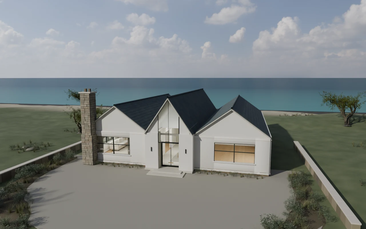 SG concept home overlooking the coast